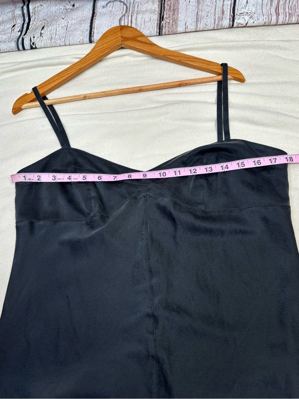 Express VINTAGE Y2K 2004 Black Silk Blend Cami Women’s Large Camisole Tank Top - Picture 11 of 15